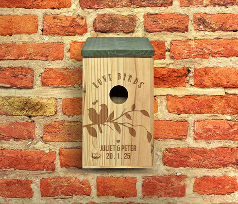 Love Birds Bird Box